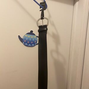 NWT Lane Bryant Faux Leather Bling Buckle Belt